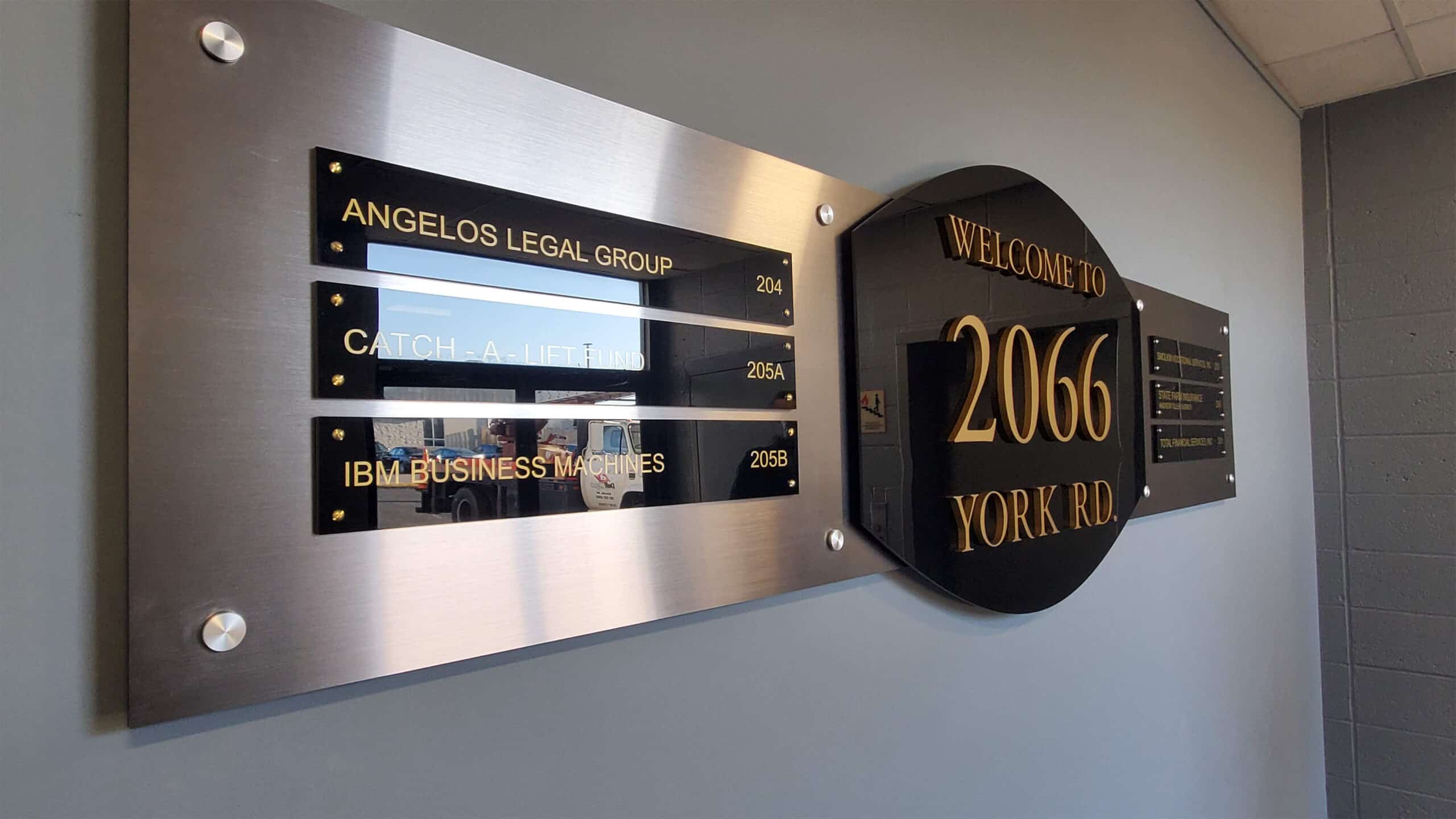 Interior Building Directory Signs Changeable Office Directory Sign